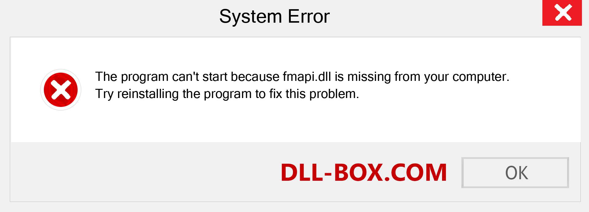  fmapi.dll file is missing?. Download for Windows 7, 8, 10 - Fix  fmapi dll Missing Error on Windows, photos, images